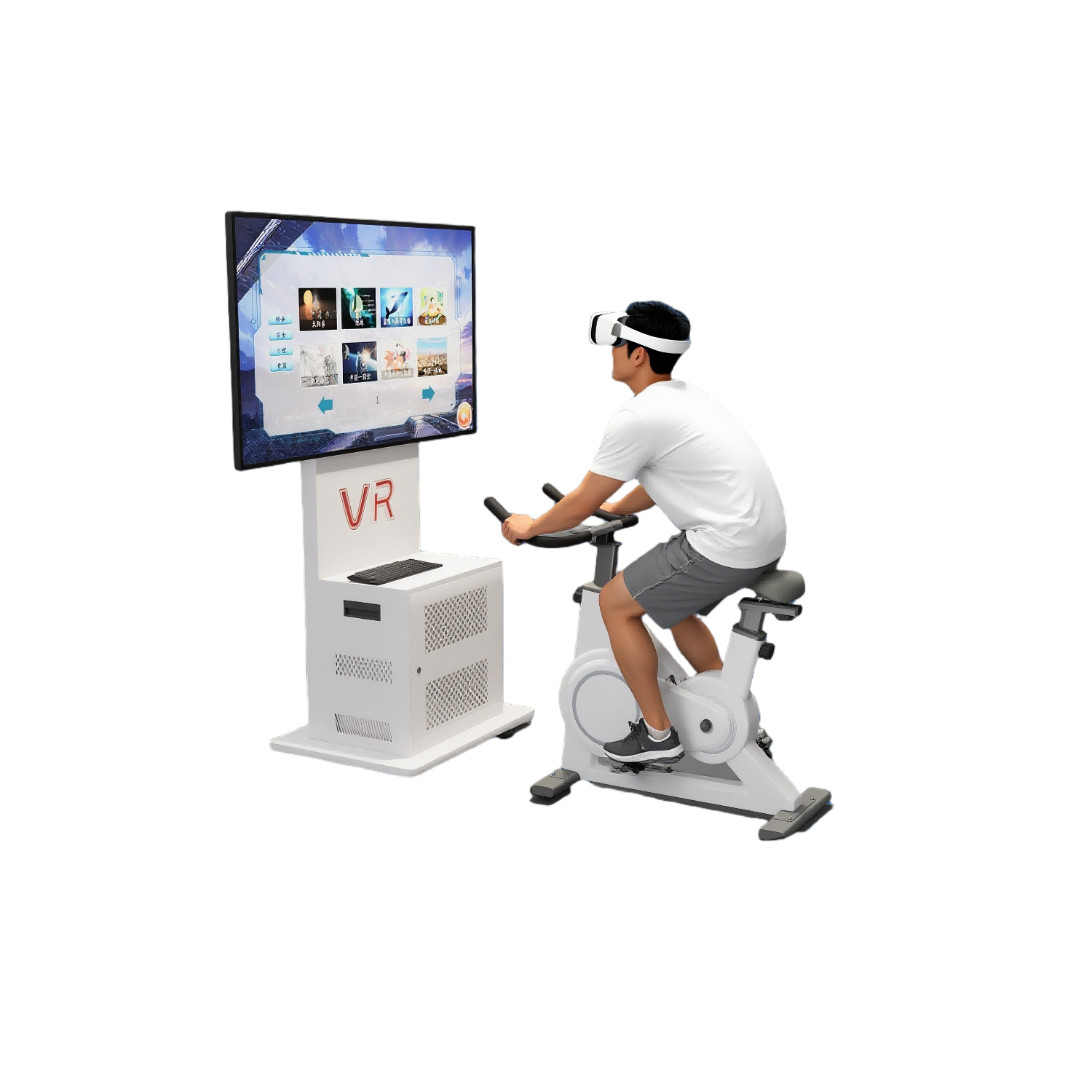 VR心理动感单车